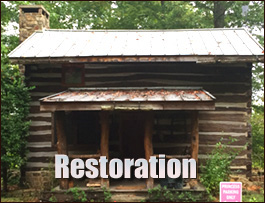 Historic Log Cabin Restoration  Hazard, Kentucky